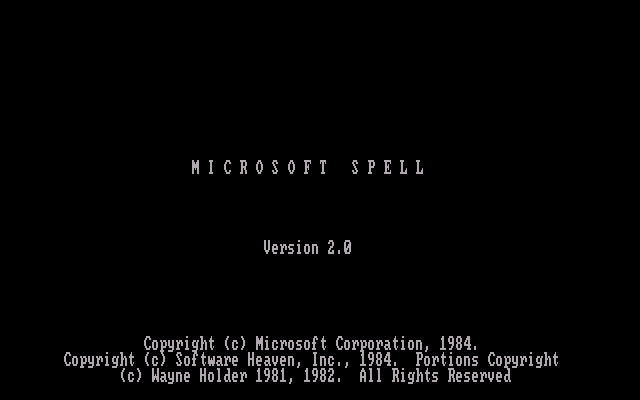 Winworld Microsoft Word 2x Dos